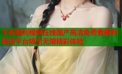 午夜福利视频在线国产高清免费看福利精选平台吸引无限精彩体验