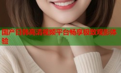 国产日韩高清视频平台畅享极致观影体验