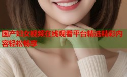 国产妇女视频在线观看平台精选精彩内容轻松畅享