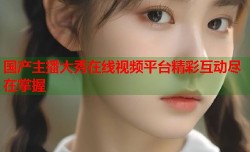 国产主播大秀在线视频平台精彩互动尽在掌握