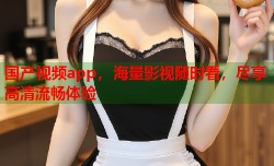 国产视频app，海量影视随时看，尽享高清流畅体验