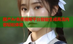 国产Ar免费视频平台智能生成高清内容轻松体验