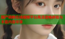国产调教在线视频平台高清流畅体验与丰富内容尽享