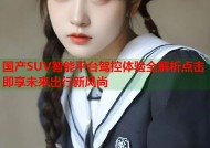 国产SUV智能平台驾控体验全解析点击即享未来出行新风尚