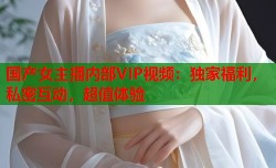 国产女主播内部VIP视频：独家福利，私密互动，超值体验
