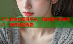 五十路熟女视频平台：精选国产经典影片，随时随地观看