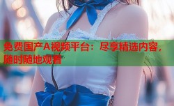 免费国产A视频平台：尽享精选内容，随时随地观看
