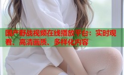 国产野战视频在线播放平台：实时观看、高清画质、多样化内容