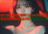 国产色视频播放器GSYVideoPlayer多核支持弹幕滤镜广告功能