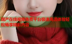 国产在线视频免费平台极速高清体验轻松畅享精彩内容