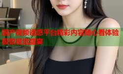 国产视频诱惑平台精彩内容随心看体验极致视觉盛宴