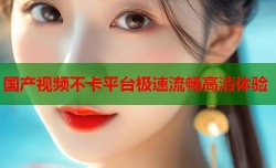 国产视频不卡平台极速流畅高清体验