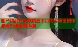 国产精品短视频精选平台内容丰富创作便捷引爆观看热潮