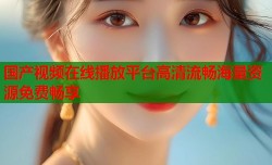 国产视频在线播放平台高清流畅海量资源免费畅享