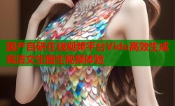 国产自研在线视频平台Vidu高效生成高清文生图生视频体验