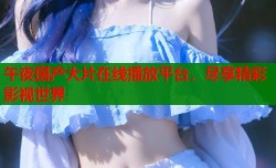 午夜国产大片在线播放平台，尽享精彩影视世界