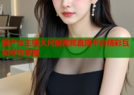 国产女主播大尺度视频直播平台精彩互动尽在掌握