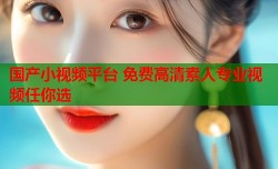 国产小视频平台 免费高清素人专业视频任你选