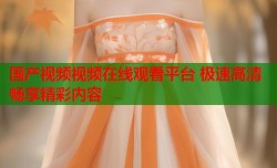 国产视频视频在线观看平台 极速高清畅享精彩内容