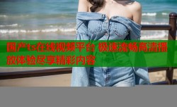 国产ts在线视频平台 极速流畅高清播放体验尽享精彩内容