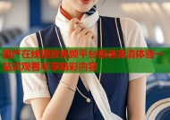 国产在线播放视频平台极速高清体验一站式观看尽享精彩内容
