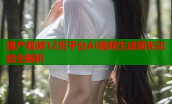 国产视频12页平台AI视频生成领先功能全解析