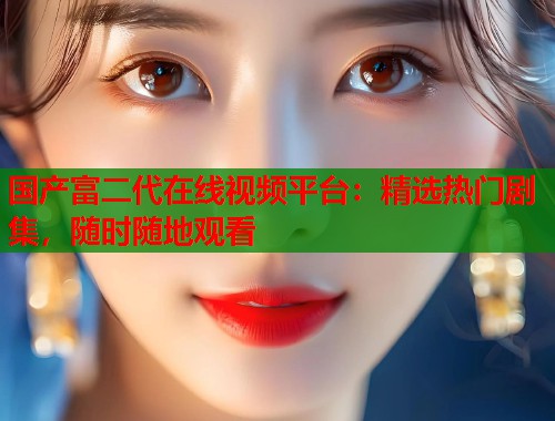 国产富二代在线视频平台：精选热门剧集，随时随地观看  第1张