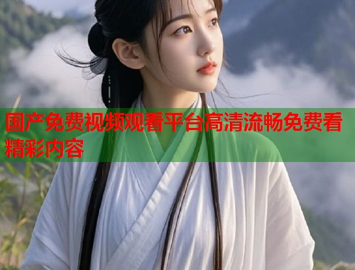 国产免费视频观看平台高清流畅免费看精彩内容  第1张