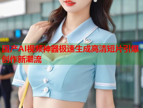 国产AI视频神器极速生成高清短片引爆创作新潮流  第1张