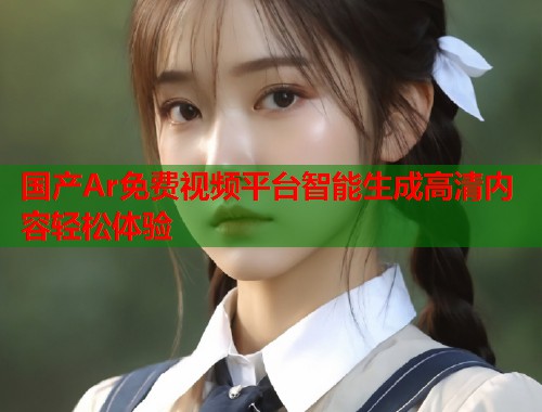 国产Ar免费视频平台智能生成高清内容轻松体验  第1张