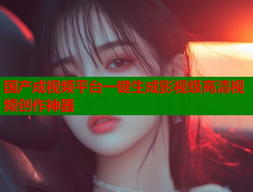 国产成视频平台一键生成影视级高清视频创作神器  第1张